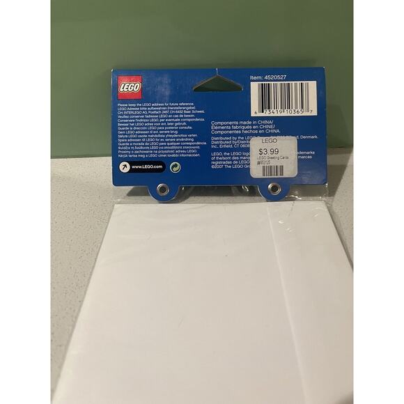 Lego Christmas Greeting Cards Set - 2007 - RARE - Picture 5 of 7